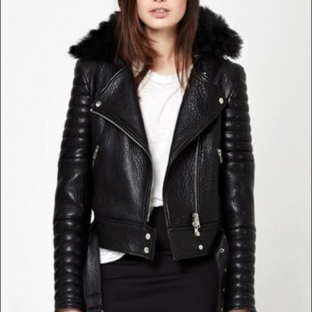 The Arrivals - Rainier Leather Jacket - S